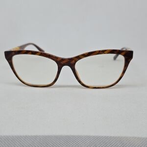 VERSACE FRAME Stylish Tortoiseshell Cat-Eye Glasses